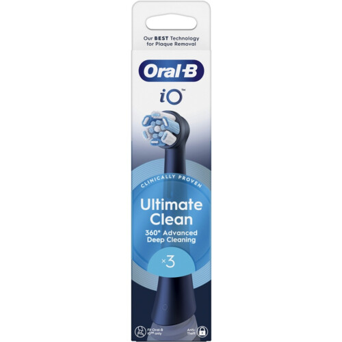 Oral-B Oral B IO Ultimate Clean Black 3PK