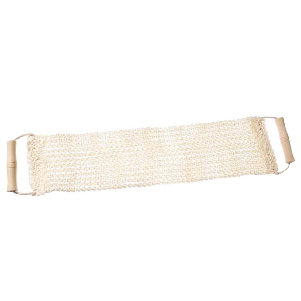 Exfoliating Bath Towel Sisal Body Sponge Back Scrubber Shower Exfoliator