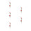 5Pcs Artificial Pomegranate Branch For Home Decor And Arrangements 5