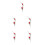 5Pcs Artificial Pomegranate Branch For Home Decor And Arrangements 7