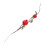 5Pcs Artificial Pomegranate Branch For Home Decor And Arrangements 2