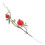 5Pcs Artificial Pomegranate Branch For Home Decor And Arrangements 3