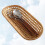 Raindrops Large Basket With Lid Wicker Hamper For Shelves Khaki 7