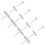 12pcs Stainless Steel Decorating Nails Cake Cupcake Baking Decor Tools 1