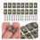 300 Pairs Wire Clamp Set With Self Tapping Screws 10