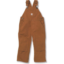 Carhartt Baby-boys Infant Washed Duck Bib Overall  Brown  12 Mo.