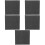 5Pcs Welding Carbon Felt High Temperature Protection 9
