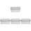 4Pcs Vintage Tinplate Storage Box Cookie Container Case 4