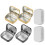6Pcs Rectangular Candy Case Iron Sample Boxes Small Storage Organizer 1