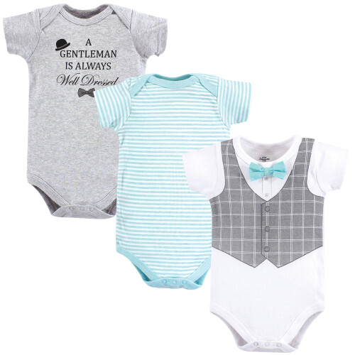 Little Treasure Unisex Βρεφικά Σαλοπέτες, Καλά Ντυμένος, 9-12 Μηνών