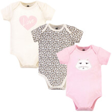 Hudson Baby Unisex Cotton Bodysuits Kitty 6-9 m?neder