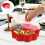 Containers For Candy Snack Box Red 1pcs 9.6x9.6x2.6in 4
