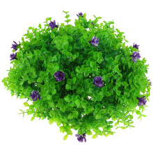 Artificial Topiary Ball Hanging Decorative Eucalyptus Plastic Plant