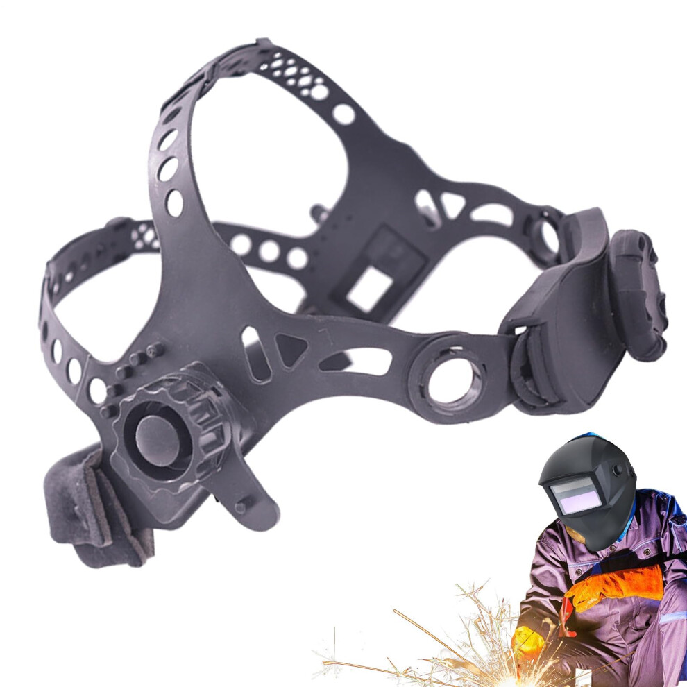 Welder Adjustable Headband For Welding Helmet - Square Hole, Double-Braced Round Hole Headgear Replacement 9393856106172