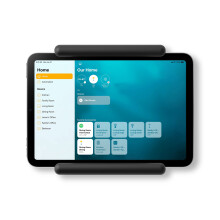 elago Home Hub Mount [Zwart] - [iPad-wandhouder][Homekit-houder][Eenvoudige installatie][Krasvrij][Kabelbeheer inbegrepen] - voor Mini Air Pro