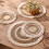 2pcs Woven Placemats For Dining Table 25x25x1in Multi Color 10