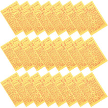 900Pcs Yellow Sacrifice Paper For Ancestral Worship Incense Use