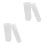4 Pcs Crackers Containers Round Square Biscuit Storage Jars With Lid 9