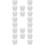 20 Pcs Diy Flowerpots Foam Mat Square Shape Pad Cushion 6