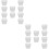 20 Pcs Diy Flowerpots Foam Mat Square Shape Pad Cushion 7