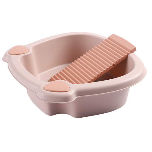 One Set Washboard Basin For Hand Washing Clothes