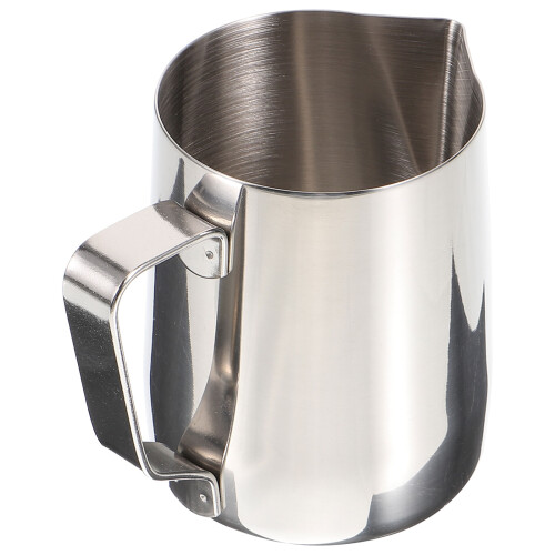 300ml diy lipstick heating cup with handle for wax melting, silver