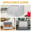 Bread Bin Metal Desktop Loaf Container 7
