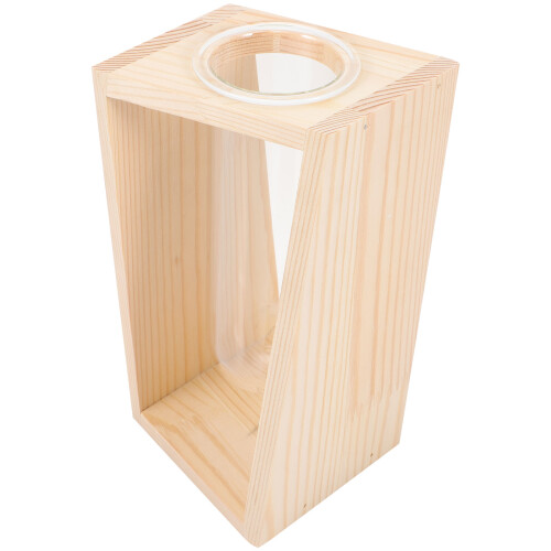 5Pcs Tabletop Hydroponic Vase With Rack For Home Use 2