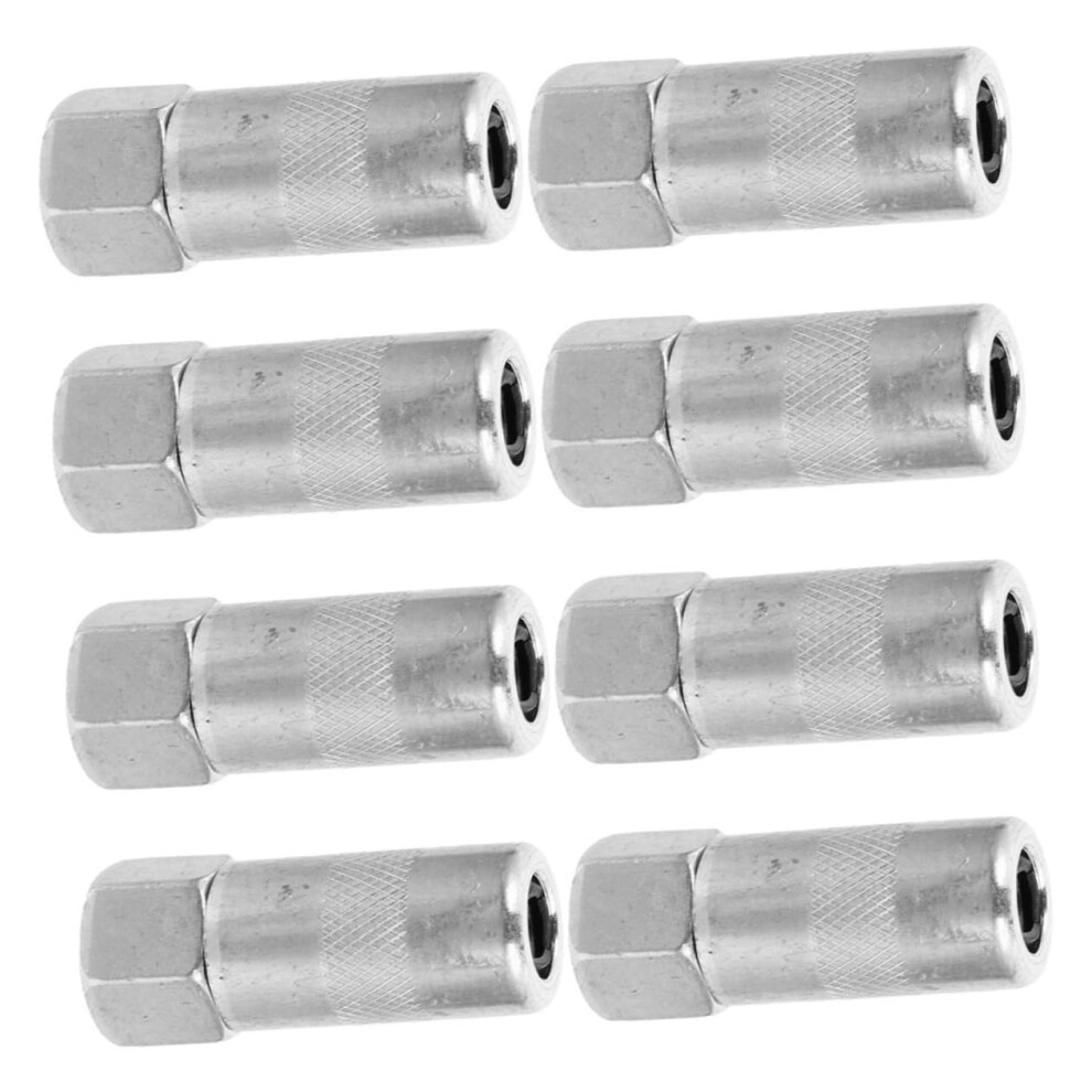 Grease Coupler 8-Piece Metal Grease Sprayer Nozzle Set For Engine Maintenance, Compatible With Grease Guns-image-OPC-PKVPGNG-NEW