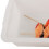 3 Pcs Plastic Rectangular Tub Commercial Tote For Home White 9