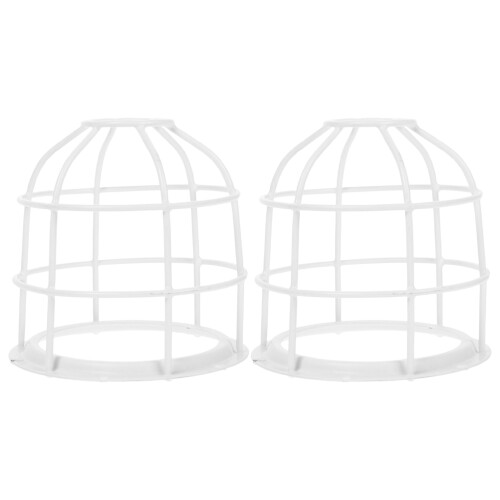 2Pcs Adjustable Sprinkler Head Cage Guard For Ceiling Light