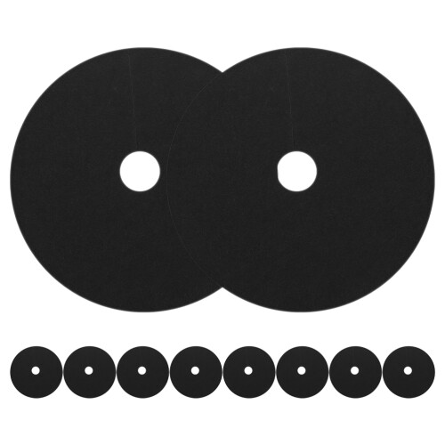 10 Pcs Non Woven Tree Mulch Rings Fabric Covers For Root Protection