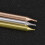 36pcs Slender Cake Candles Pencil Shaped Electroplate Party Decor 11