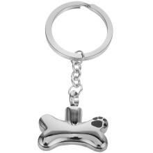 Urn Memorial Pendant Keychain Cremation Jewelry Bone Shape