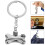 Urn Memorial Pendant Keychain Cremation Jewelry Bone Shape 7