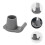 Walker Glide Caps Universal Replacement For Folding Walkers Grey 11