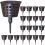 20Pcs Fertilizer Baskets With Lid Portable Plastic Bonsai Container 2