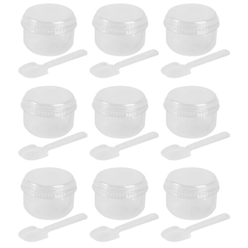 50 Sets Baking Pudding Cups High Temperature Resistant 2
