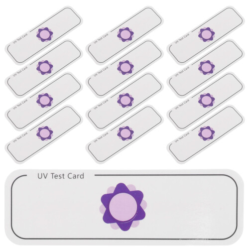 20Pcs Uv Testing Cards Uva Identifying 2