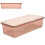 3Pcs Plastic Cutlery Storage Boxes with Lid Assorted Colors for Home 4