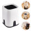 garbage bucket bedroom rubbish can double layer waste bin 12l 6