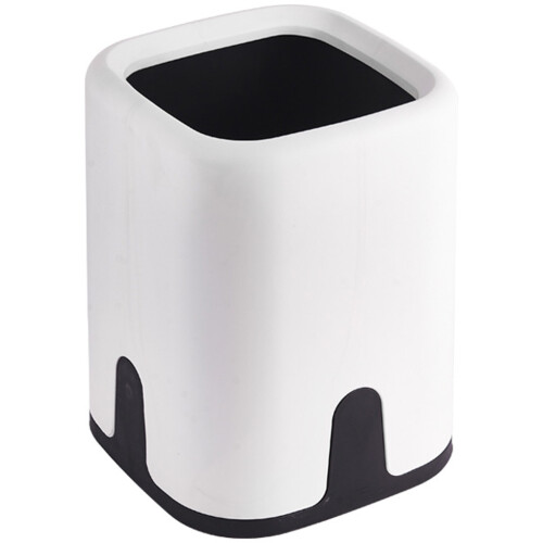 garbage bucket bedroom rubbish can double layer waste bin 12l 1