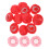 100pcs detector dust covers for fire alarm protection 4