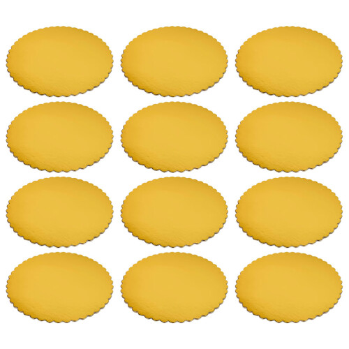 Raindrops 9pcs Round Circle Cake Board Base For Parties 10in