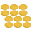 Raindrops 9pcs Round Circle Cake Board Base For Parties 10in 6