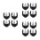 12 Pcs Cane Holder Clips for Walking Canes Crutches Stick Latch 7