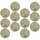 12pcs food-grade refillable meat tin for cake candy cookie storage 4