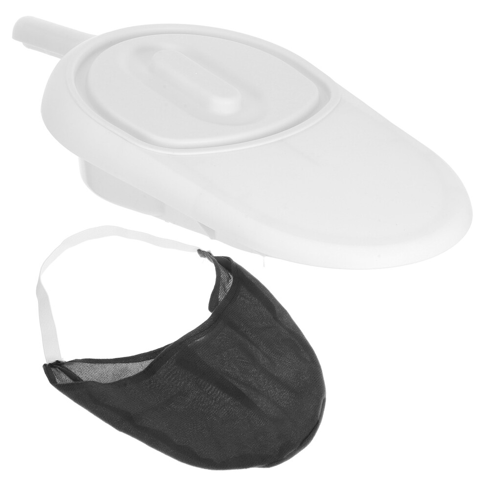 Villcase Portable Lidded Bed Pan For Patients, Elderly, Disabled Â Home Use