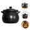 1pc simple braised chicken rice pot, black, for home use 5