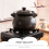 1pc simple braised chicken rice pot, black, for home use 9